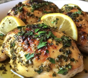 Weeknight Lemon Herb Roasted Chicken Recipe