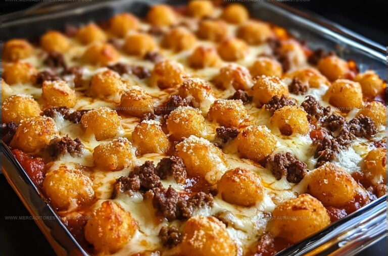 Pizza-Inspired Tater Tot Casserole Recipe