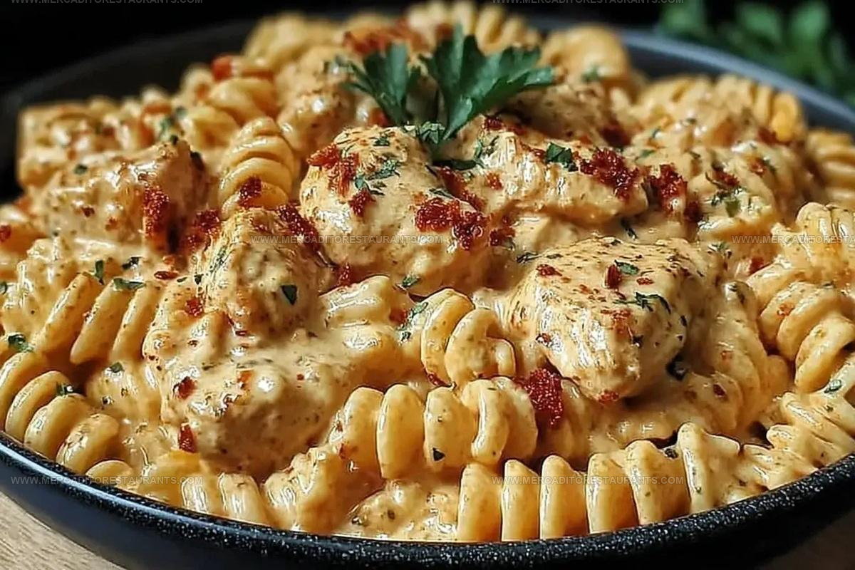 Cajun-Spiced Cream Cheese Chicken Pasta Bake Recipe