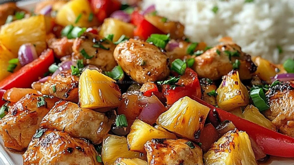 Sweet Sheet Pan Hawaiian Chicken Recipe