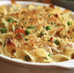 Classic Comfort Chicken Noodle Casserole Recipe