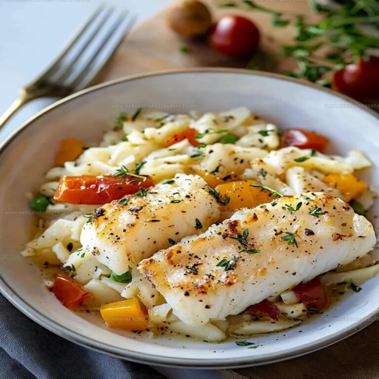 Savory Boston Baked Cod Recipe