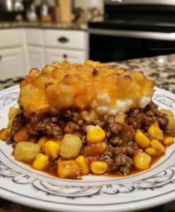 Shepherds Pie Tater Tot Casserole Recipe