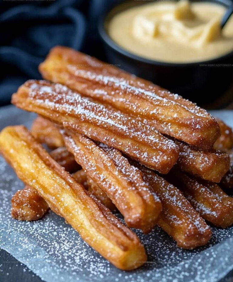 Baked Churros Dessert Recipe