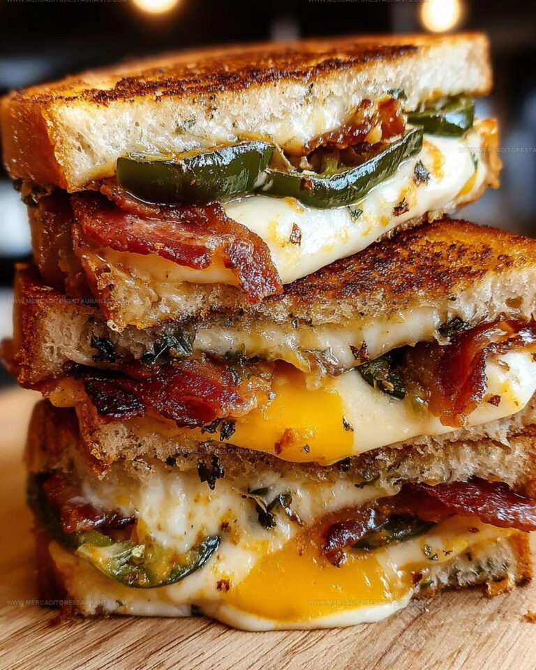 Roasted Jalapeno Popper Grilled Cheese Recipe