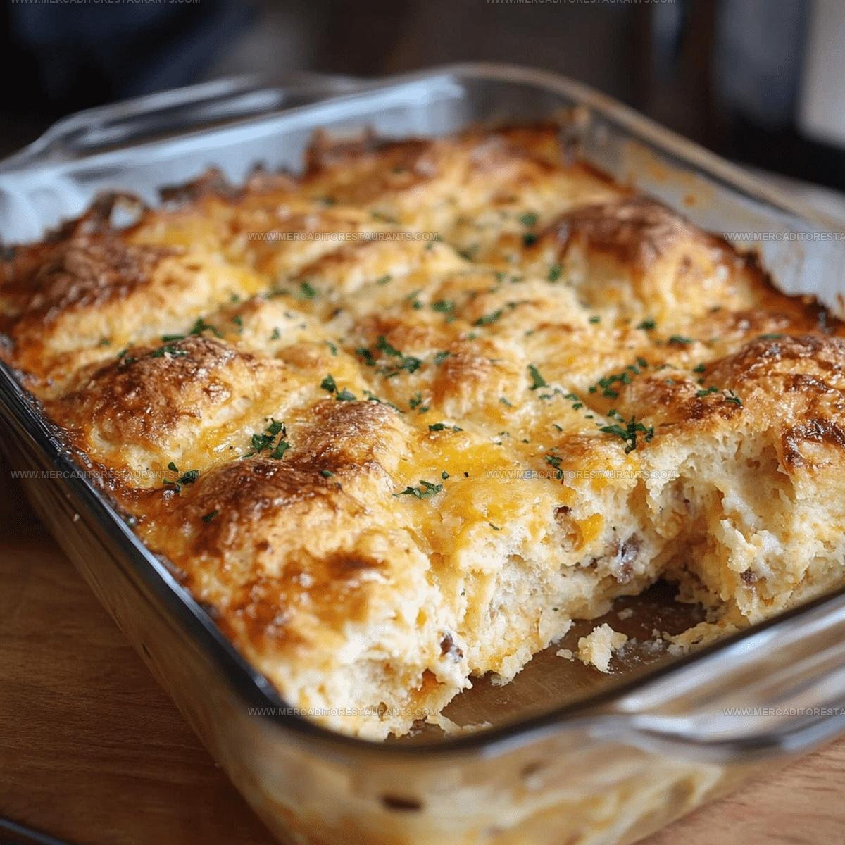 Cheddar Bay Biscuit Egg Breakfast Casserole Recipe