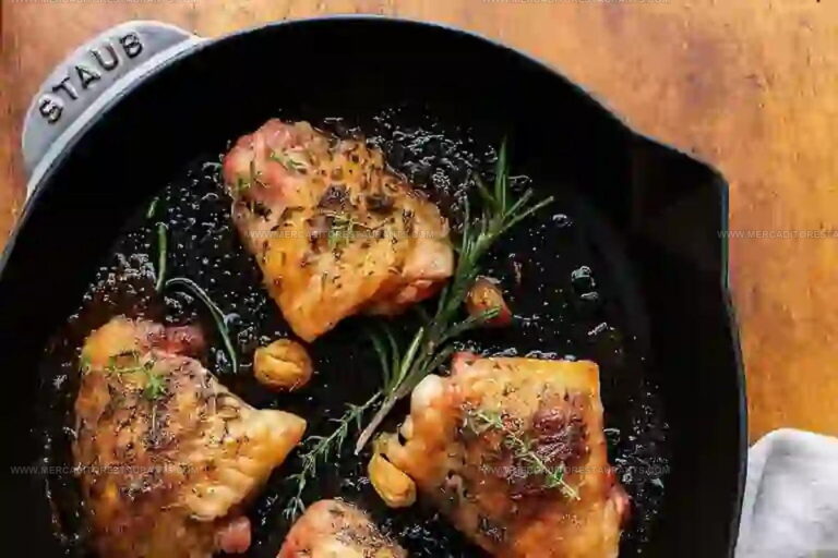 Garlic Herb Baked Chicken Thighs Recipe