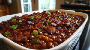 Bold Bourbon Bacon Baked Beans Recipe