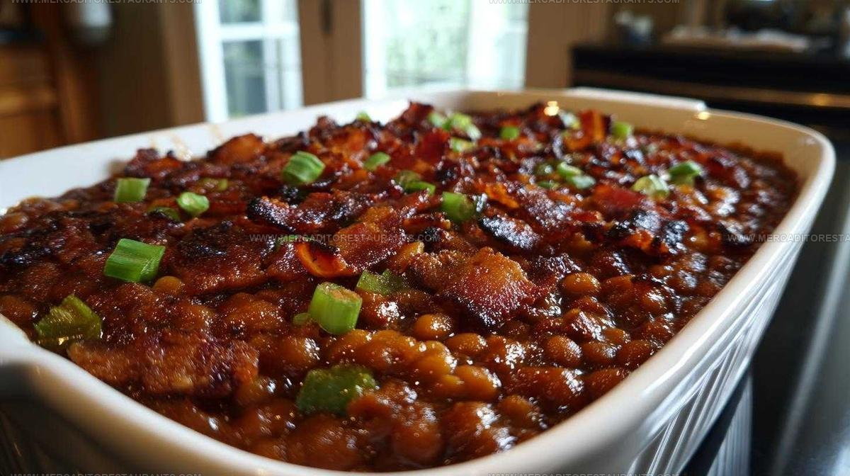 Bold Bourbon Bacon Baked Beans Recipe