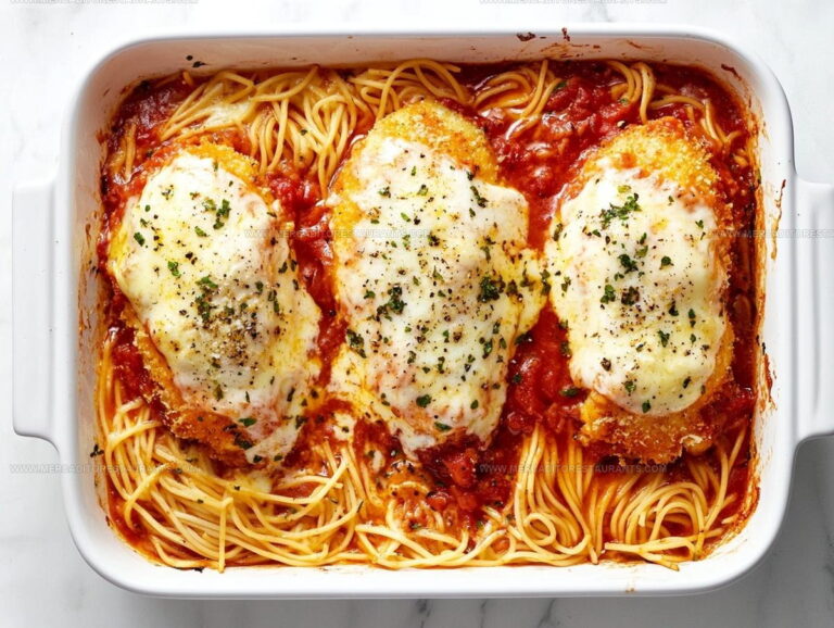 Breadcrumb-Coated Baked Chicken Parmesan Recipe