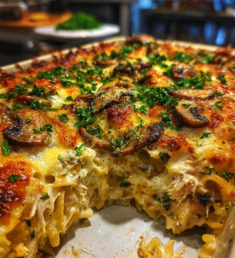 Chicken Tetrazzini Casserole Recipe