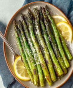Oven Roasted Asparagus Parmesan Recipe