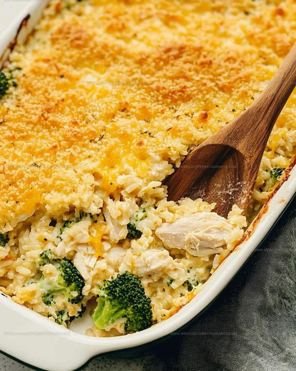 Comfort-Classic Chicken Broccoli Rice Casserole Recipe