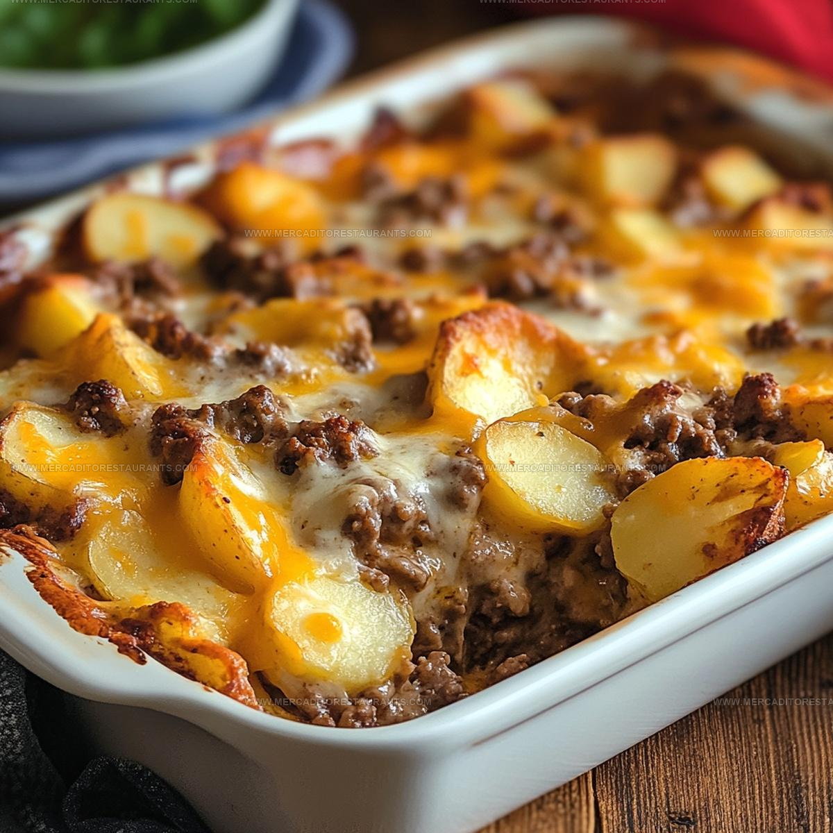 Easy Hamburger Potato Casserole Recipe