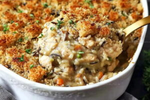 Comfort Classic Chicken Wild Rice Casserole Recipe