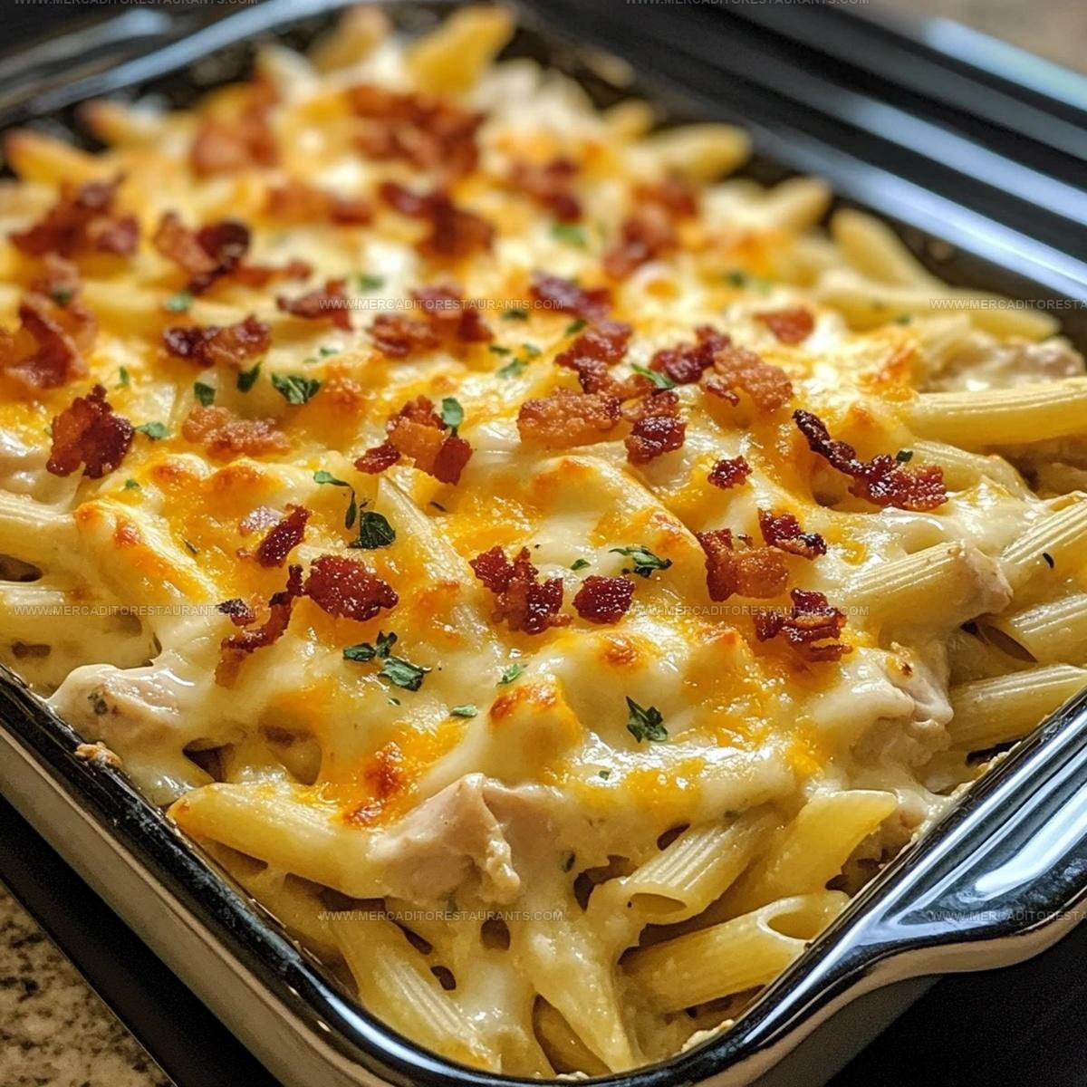 Baked Crack Chicken Penne Recipe