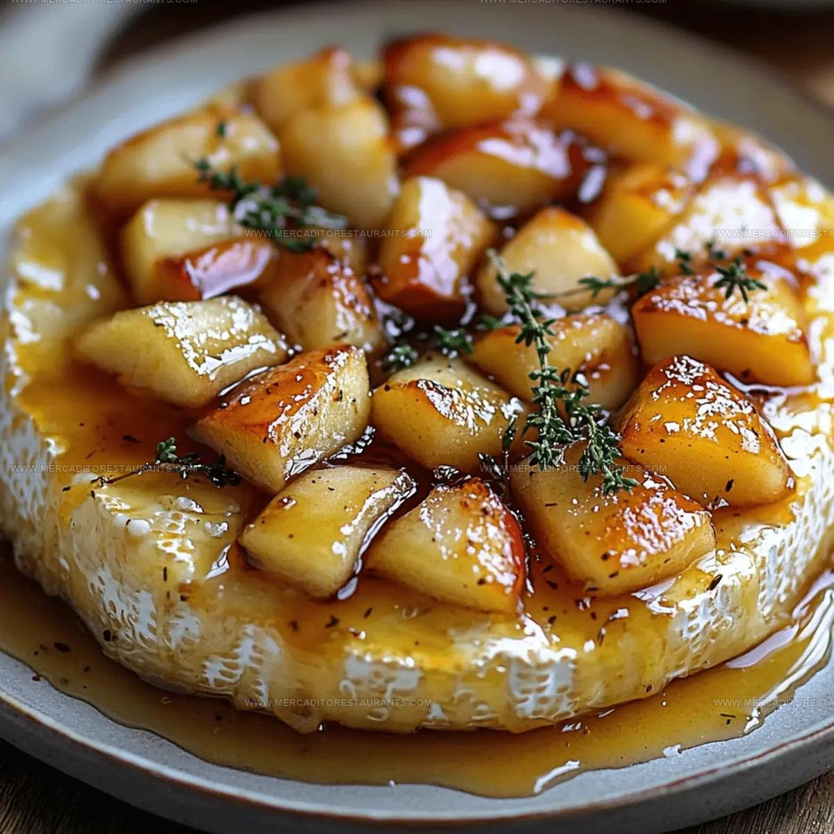 Baked Brie with Apples and Thyme Recipe