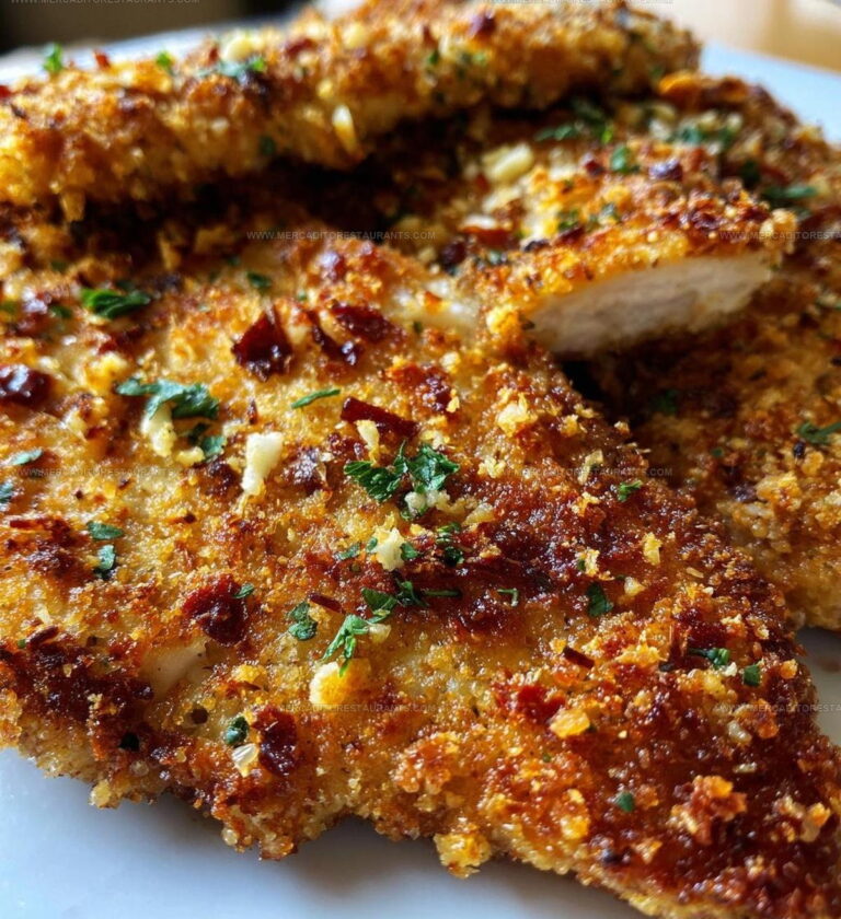 Garlic Parmesan Chicken Steak Bake Recipe