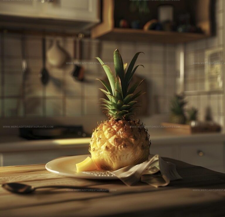 Caramelized Baked Pineapple Recipe
