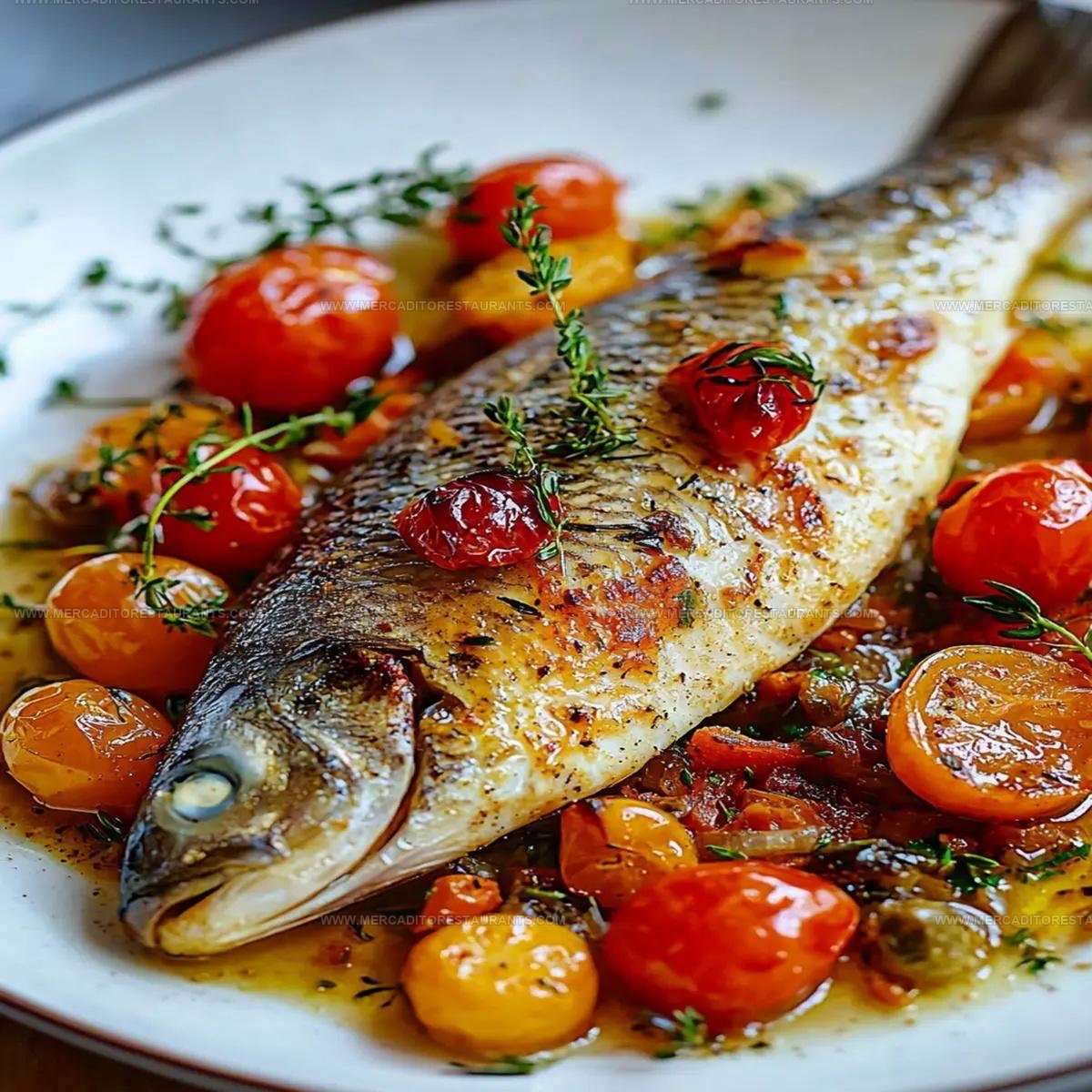 Juicy Mediterranean Baked Fish Recipe