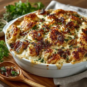 Creamy French Onion Casserole Recipe