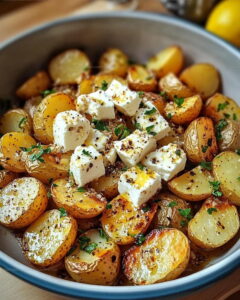 Roasted Potatoes with Feta Recipe