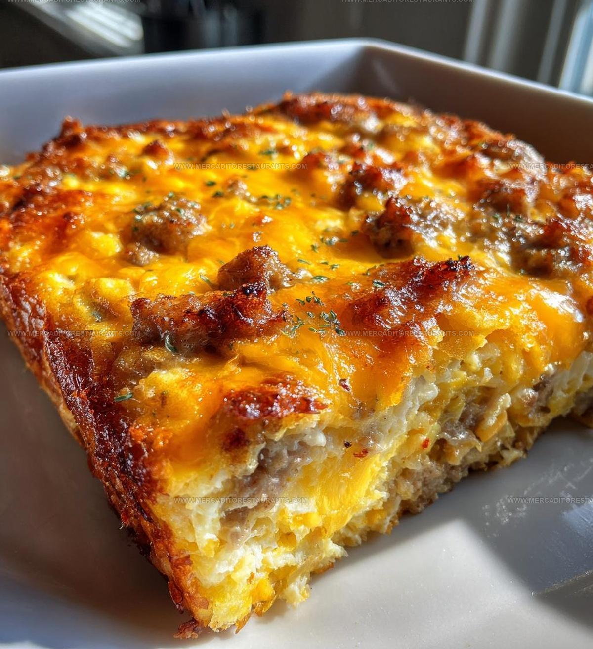 Sausage Hashbrown Breakfast Casserole Recipe
