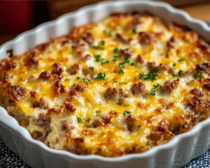 Sausage Hash Brown Casserole Recipe