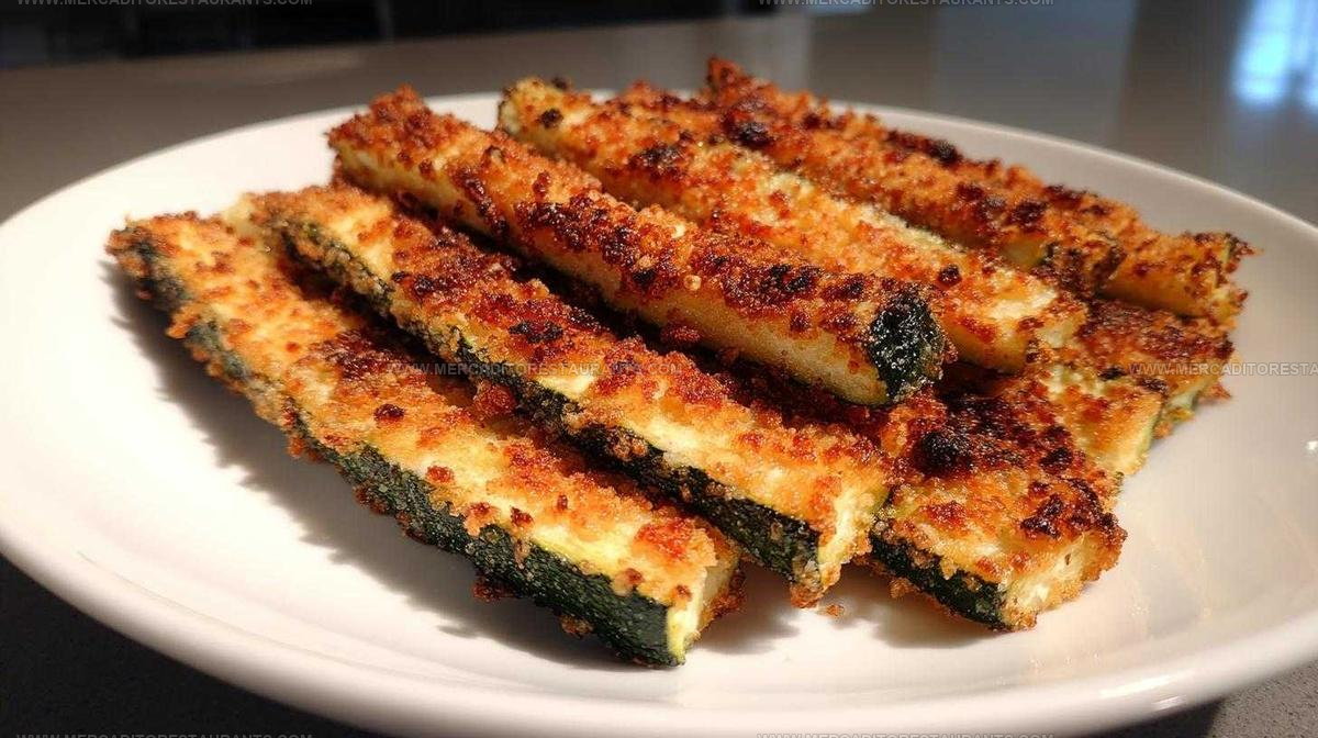 Perfect Baked Parmesan Zucchini Fries Recipe