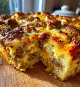 Easy Sausage And Egg Casserole Recipe