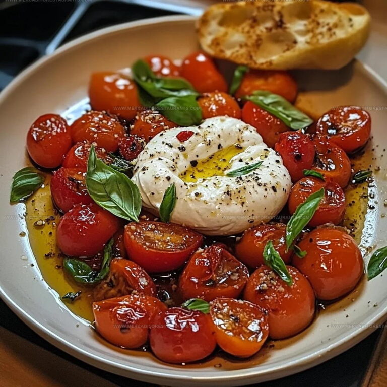 Roasted Tomatoes With Burrata Recipe