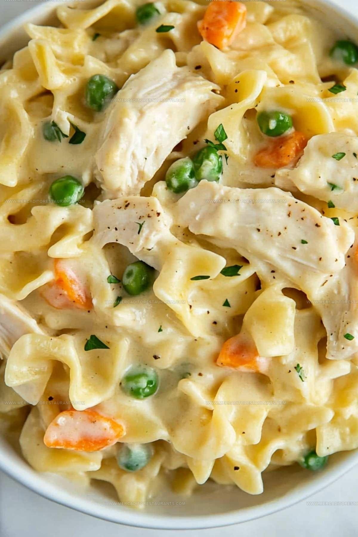 Cozy Classic Chicken Noodle Casserole Recipe