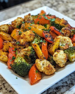 Sheet-Pan Garlic Herb Vegetables Recipe