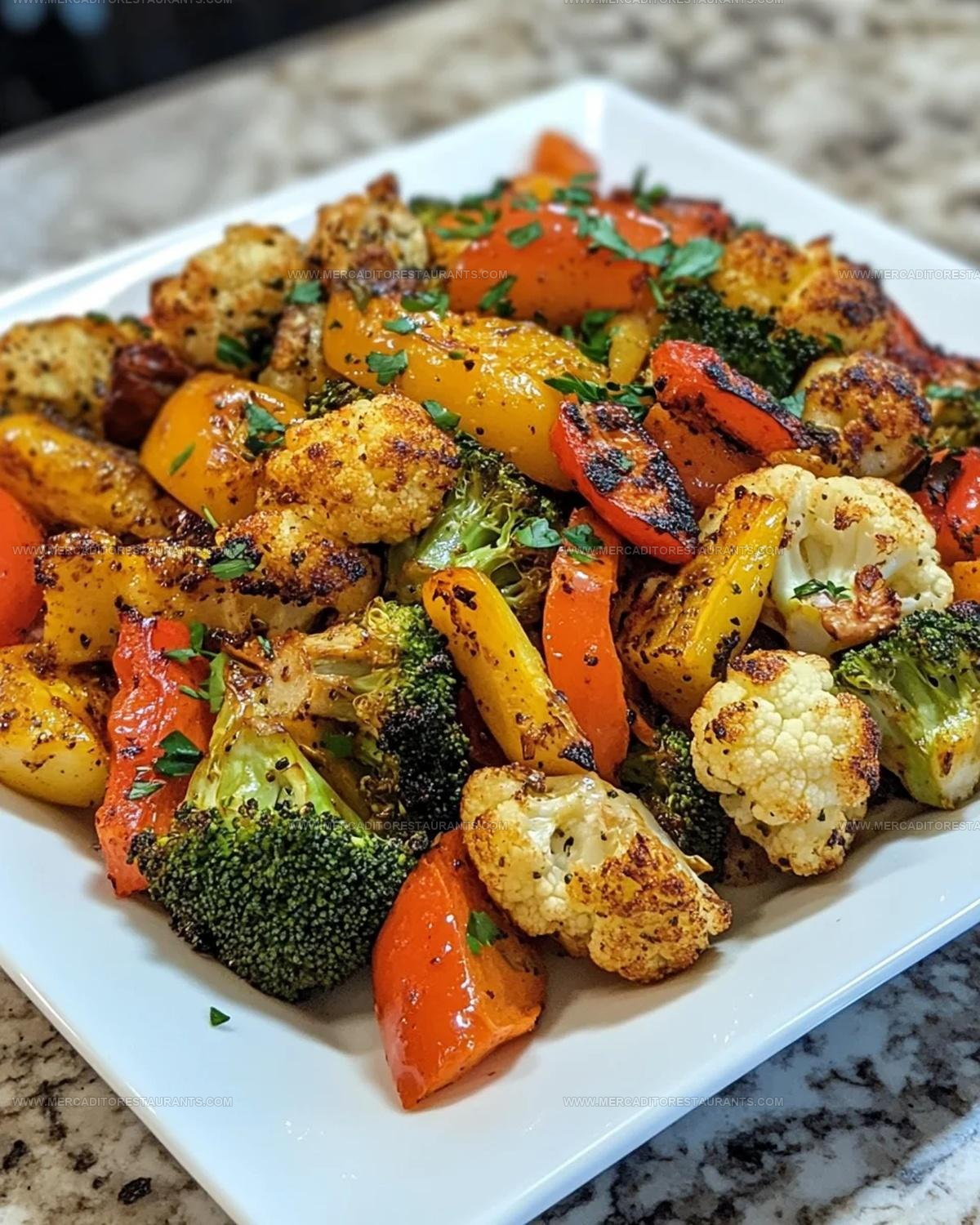 Sheet-Pan Garlic Herb Vegetables Recipe