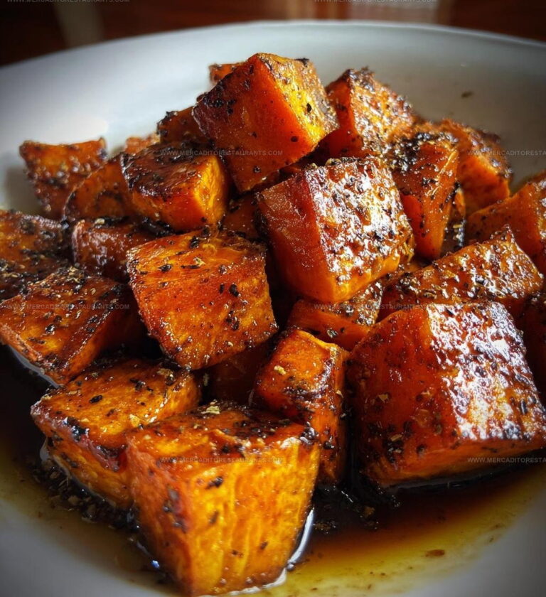 Cinnamon Maple Roasted Sweet Potatoes Recipe