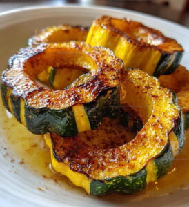 Fall Maple Roasted Delicata Squash Recipe