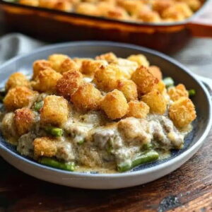 Green Bean Tater Tot Casserole Recipe