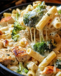 Chicken and Broccoli Alfredo Bake Recipe