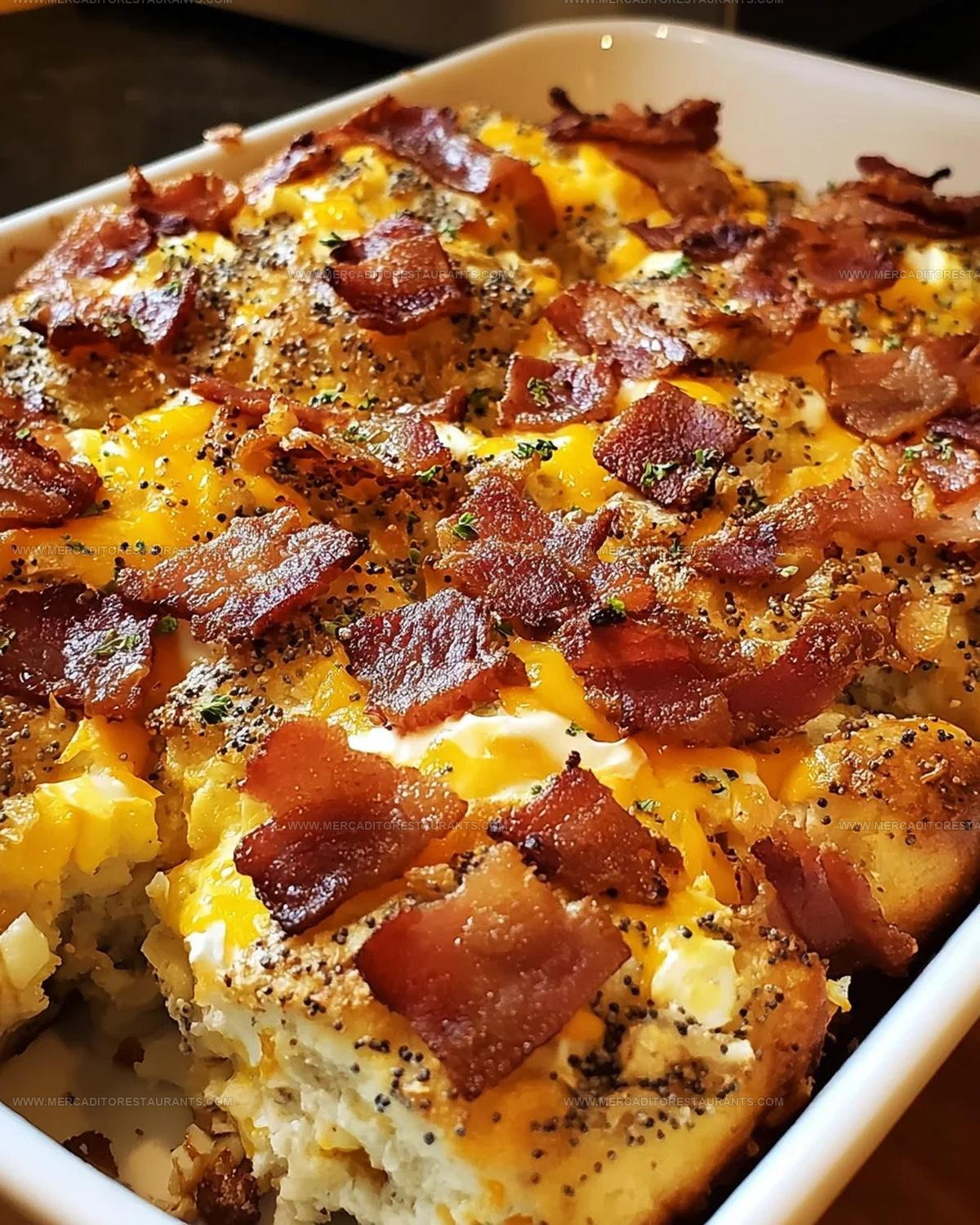 Everything Bagel Breakfast Casserole Recipe