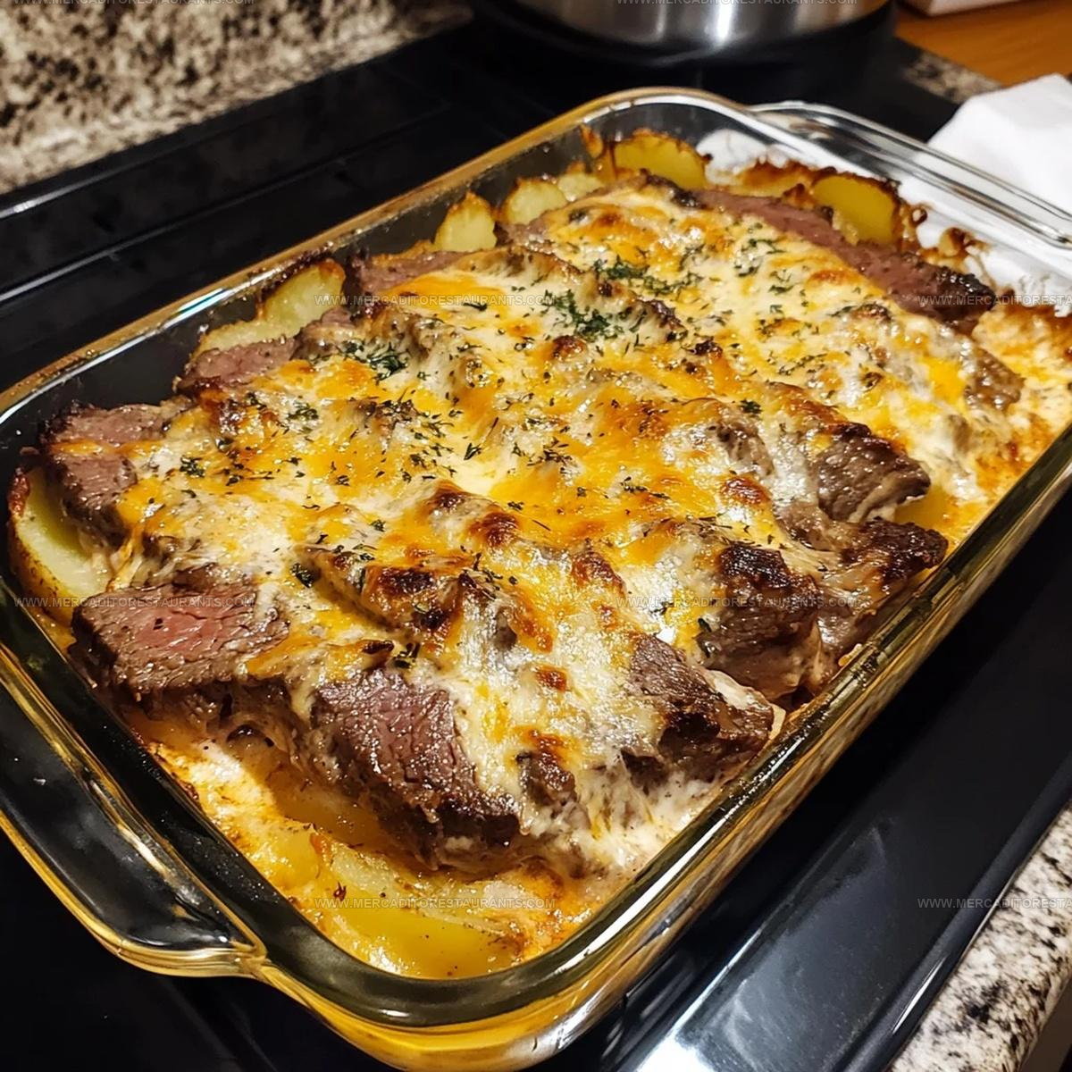 Million Dollar Steak Potato Casserole Recipe