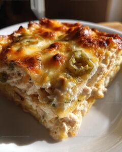 White Chicken Enchilada Casserole Recipe