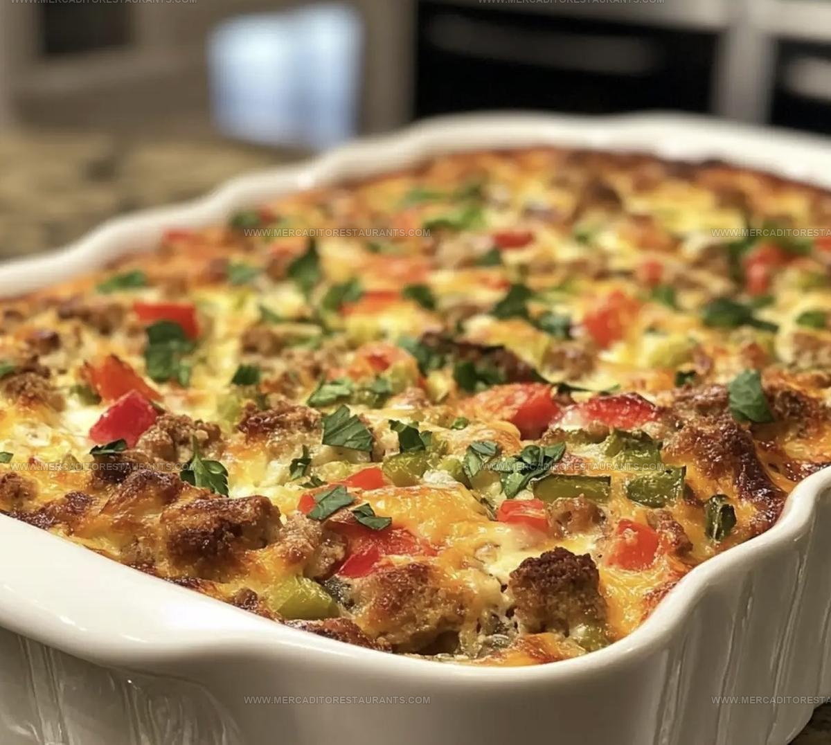 Stuffing Egg Bake Recipe