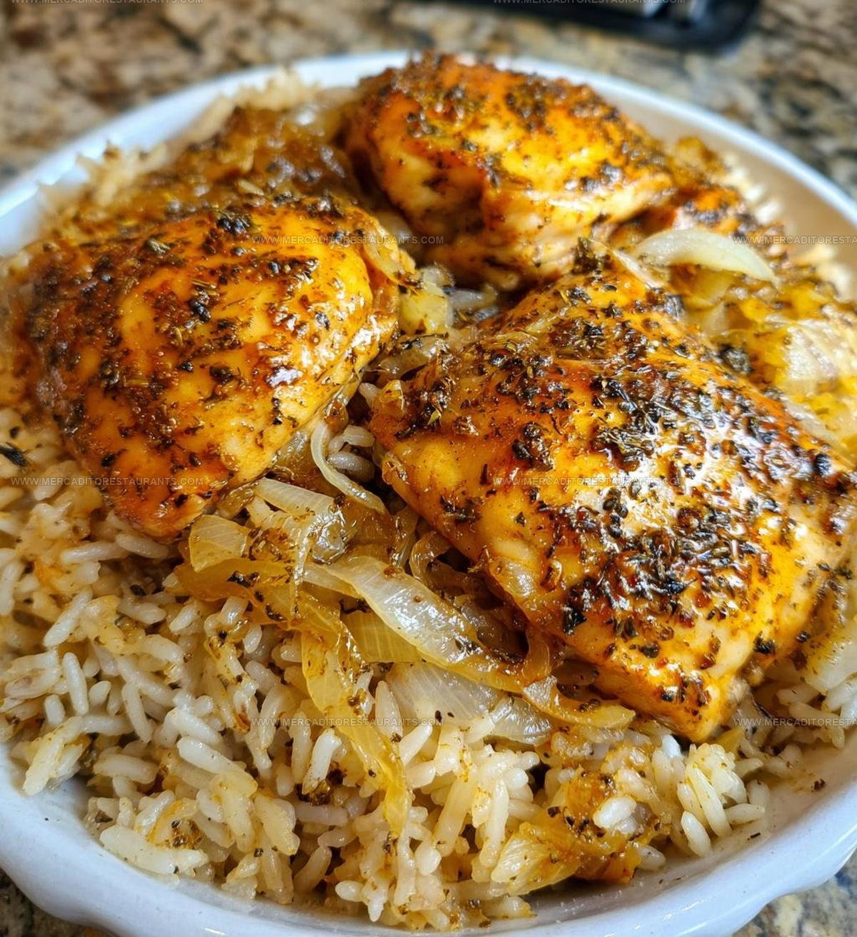 Oven-Baked Chicken And Rice Recipe
