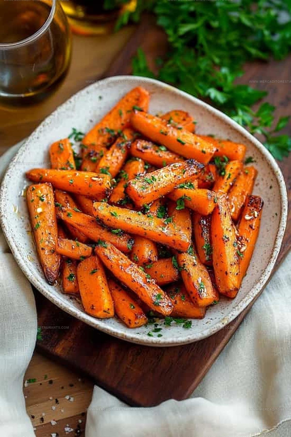 Roasted Honey Glazed Carrots Recipe