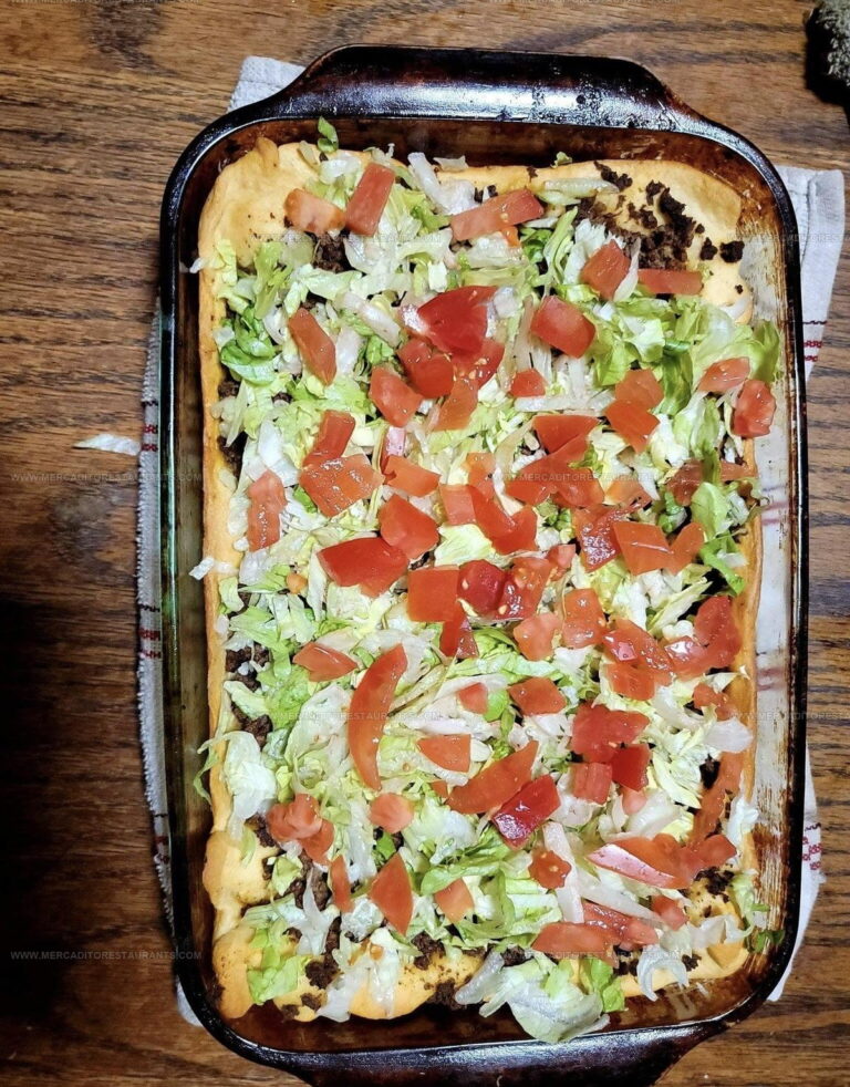 Crescent-Crust Taco Bake Recipe