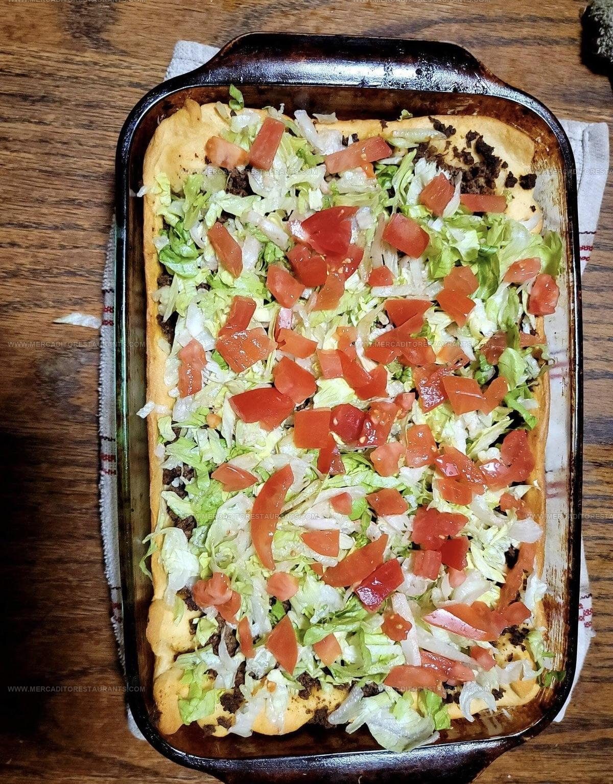 Crescent-Crust Taco Bake Recipe