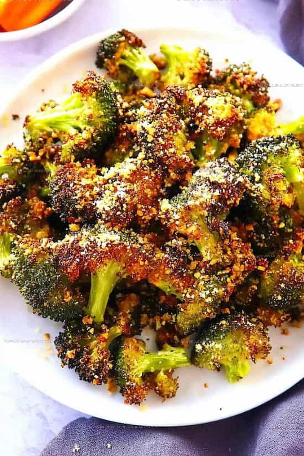Garlic Parmesan Roasted Broccoli Recipe