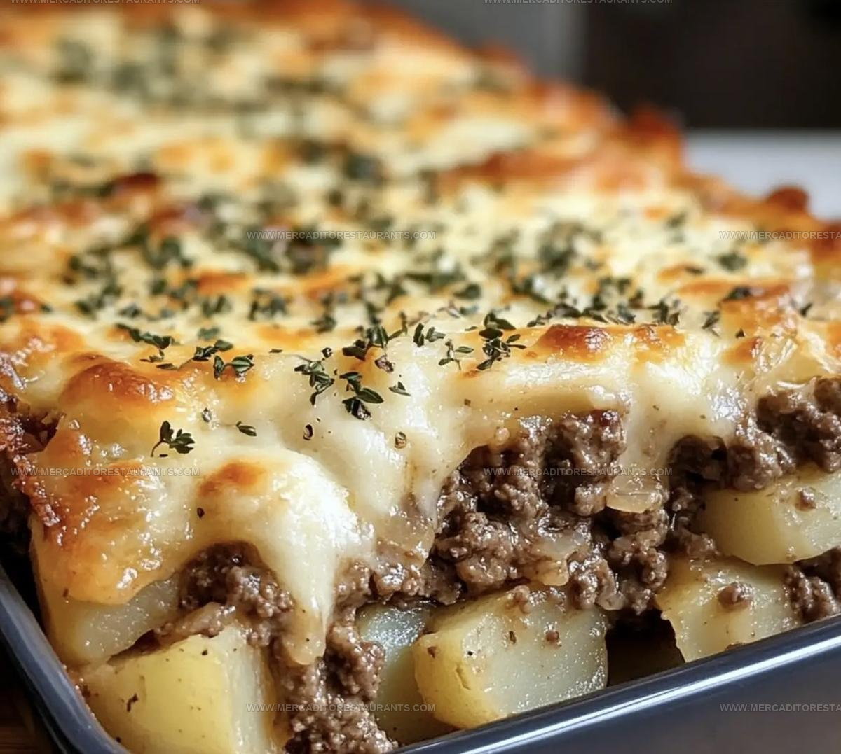 Hearty Beef And Potato Casserole Recipe