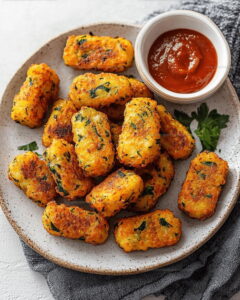 Crispy Baked Zucchini Tots Recipe
