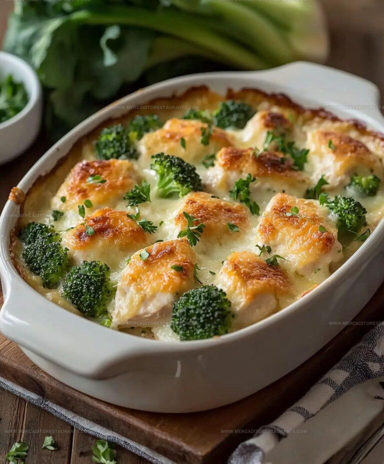 Creamy Family Chicken Broccoli Bake Recipe